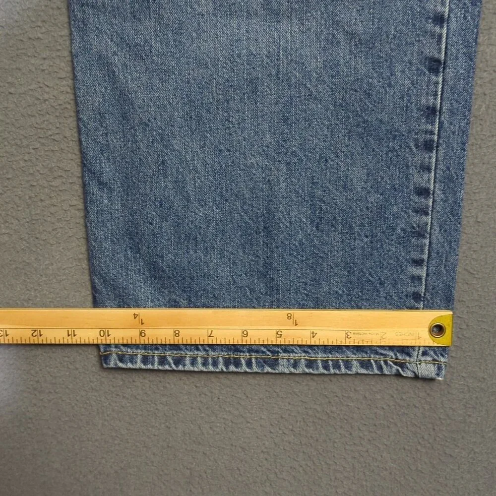 Cinch Jeans Mens 40x34 Fits 39x33 Blue Western Denim White Label Straight Cowboy